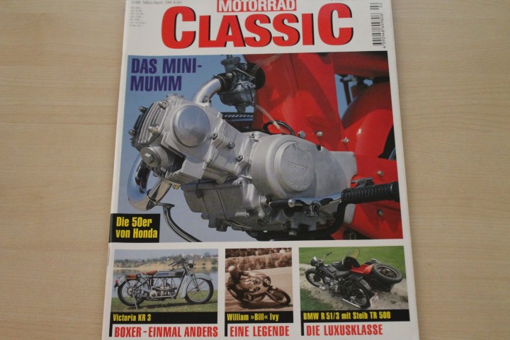 Deckblatt Motorrad Classic (02/1998)